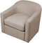 MAGNOR - Fauteuil - Taupe - Polyester