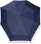 Senz Mini Foldable Stormparaplu - Stormparaplu - UV-bescherming - Blauw