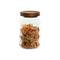 Set van 3 Potjes Home ESPRIT Transparant Natuurlijk 550 ml 750 ml 3 Onderdelen