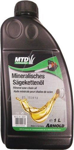ARNOLD Kettingzaag olie - 1 liter - Neutraal