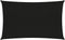 vidaXL - Zonnezeil - 160 - g/m² - 4x6 - m - HDPE - zwart