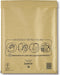 Mail Lite luchtkussenenveloppen, goud, H/5, 270 x 360 mm, doos van 50 stuks