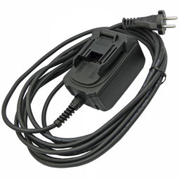 Mainsconnector the switching power supply 18V compatible for Makita Makstar BL1830, BL1850, cable ou