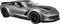 Maisto Corvette Grand Sport '17 1:24 Auto