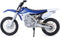 Maisto, miniatuurauto van de Yamaha YZ450F Verminderd op Schaal 1/12, Blauw
