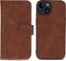 iMoshion Hoesje Geschikt voor iPhone 15 Hoesje Met Pasjeshouder - iMoshion Uitneembare 2-in-1 Luxe Bookcase - Bruin