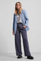 PIECES PCBOSSY LS LOOSE BLAZER - Dames Blazer - Gespreide kraag - Kentucky Blue