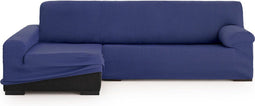 Hoes voor chaise longue met lange armleuning links Eysa ULISES Blauw 170 x 110 x 310 cm