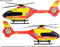 Majorette - Airbus H135 Reddingshelikopter - Licht en geluid - Vanaf 3 jaar