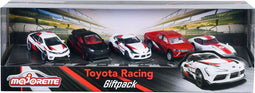 Majorette - Auto Toyota Racing - 5 stuks - Vanaf 3 jaar