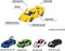 Majorette Dream Cars Italy 5 stuks Giftpack - 7,5cm - Voertuigen - Die-Cast - Vanaf 3 jaar - Speelgoedvoertuig