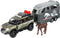 Majorette Grand Series - Land Rover Paardentrailer - Metaal - Licht en Geluid - 25 cm - Speelgoedvoertuig