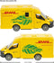 Majorette Grand Series - Mercedes-Benz Sprinter DHL - Metaal - Licht en Geluid - 12,5 cm - Speelgoedvoertuig