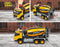 Majorette Grand Series - Volvo Truck Cementwagen - Metaal - Licht en Geluid - 19 cm - Speelgoedvoertuig