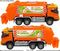 Majorette Grand Series - Volvo Truck Vuilniswagen - Metaal - Licht en Geluid - 18 cm - Speelgoedvoertuig