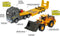Majorette Grand Series - Volvo Truck + Wiellader - Constructie - Metaal - Licht en Geluid - 35 cm -Speelgoedvoertuig