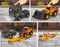 Majorette Grand Series - Volvo Truck + Wiellader - Constructie - Metaal - Licht en Geluid - 35 cm -Speelgoedvoertuig