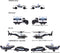 Majorette Police Auto's Giftpack, 4st.