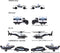 Majorette Police Auto's Giftpack, 4st.