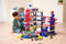 Majorette Super Chase Center - 112x70x84 cm - 6 verdiepingen + 4 voertuigen - Die-cast - Vanaf 5 jaar - Speelgoedgarage