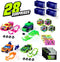 Majorette Tune Up's 3 Raceauto's met 28 Surprises, Set van 4