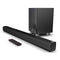 Majority K2 - Soundbar + Subwoofer - Zwart - HDMI ARC - Bluetooth - Optical - USB - 150W