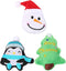 Make Me Purr Mini Kerst Set - Kattenspeeltjes met Catnip Kattenkruid - Kattenspeelgoed Christmas - S