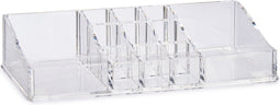 Make-up organizer/opberger 11-vaks 22,5 x 9 cm van kunststof - Make-up houder