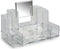 Make-up organizer/opberger 13-vaks met lade 29 x 16 cm van kunststof - Make-up houder