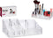 Make-up organizer/opberger 14-vaks 22 x 12,5 cm van kunststof - Make-up houder