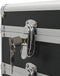 Makeup Trolley Aluminium Zwart - Make Up Reiskoffer - Make Up Koffer