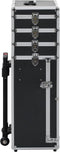 Makeup Trolley Aluminium Zwart - Make Up Reiskoffer - Make Up Koffer