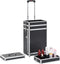 Makeup Trolley Aluminium Zwart - Make Up Reiskoffer - Make Up Koffer