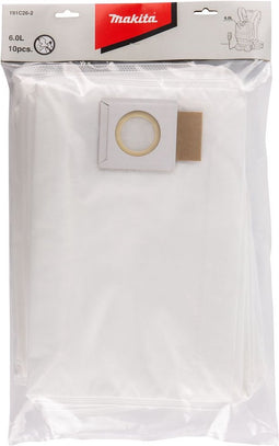 Makita 191C26-2 Fleece Stofzak Ruggedragen Stofzuiger