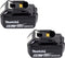 Makita 198116-4 18V Li-Ion accu starterset (2x 6,0Ah) in Mbox