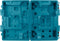 Makita 824981-2 koffer voor o.a DF347 - HP347 - DF457 - HP457 -TD127 TD126