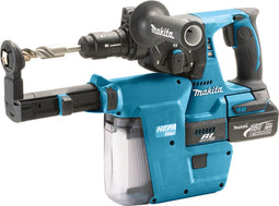 MAKITA Accu Boorhamer DHR243RFJV - 18 V - Met Stofafzuiging