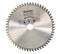 Makita B-09553 Specialized Cirkelzaagblad - 160 x 20 x 60T - Aluminium / Trespa / Kunststof