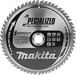 Makita B-67284 Cirkelzaagblad 260 x 30 x 2.15 mm Aantal tanden: 60 1 stuk(s)