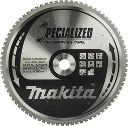 Makita Cirkelzaagblad voor Sandwichpaneel | Specialized | Ø 355mm Asgat 20mm 80T - B-33607