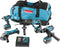 Makita combiset - 18V - 4-delig - met 3x3.0Ah Li-Ion accu - in tas - DLX4017
