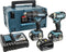 Makita Combiset DLX2131JX1 - 18 V - 3x 3.0Ah - Li-ion - In Mbox