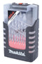 Makita D-29941 HSS-G metaal borenset 19 delig