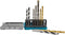 Makita - D-71962 - 9-delige - hout, steen en metaalborenset - 5/6/8 mm