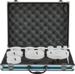 Makita D-75764 Gatenzaagset 13-delig 22 mm, 29 mm, 35 mm, 44 mm, 57 mm, 64 mm, 76 mm, 92 mm, 111 mm, 127 mm 1 set(s)