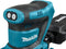 Makita DBO480RTJ Accu Handpalm Vlakschuurmachine | 18V | 2 x 5.0 Ah accu + snellader | In Mbox