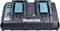 Makita DC18RD 14,4V/18V Li-ion twin-port snellader
