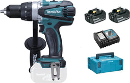 Makita DDF458RFJ 18V Li-Ion accu boor-/schroefmachine set (2x 3.0Ah accu) in Mbox