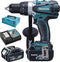 Makita DDF458RTJ 18V Li-Ion accu boor-/schroefmachine set (2x 5.0Ah accu) in Mbox