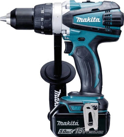 Makita DDF458RTJ 18V Li-Ion accu boor-/schroefmachine set (2x 5.0Ah accu) in Mbox